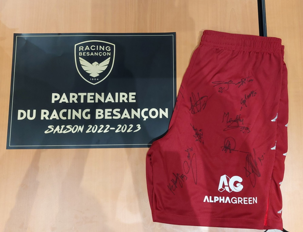 Certificat short Racing Besancon